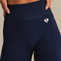 Power High Waist Scrunch Leggings | Sapphire Blue