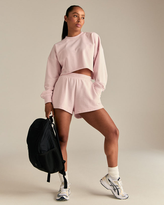 Comfort Lightweight Shorts | Ballet Pink