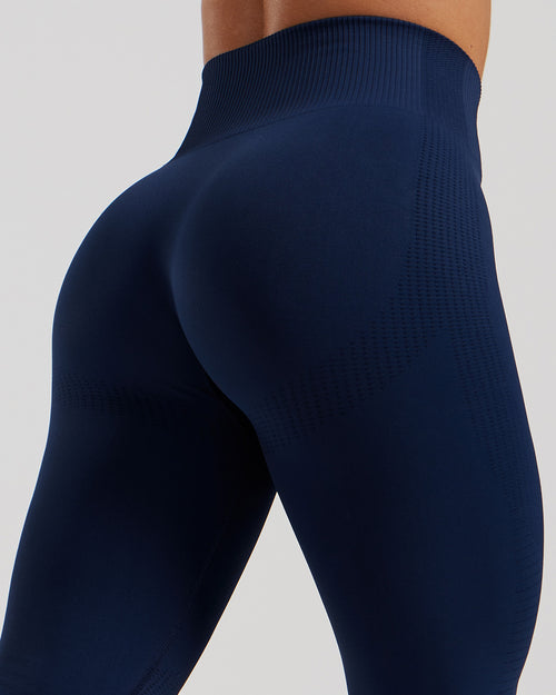 Power High Waist Leggings | Sapphire Blue