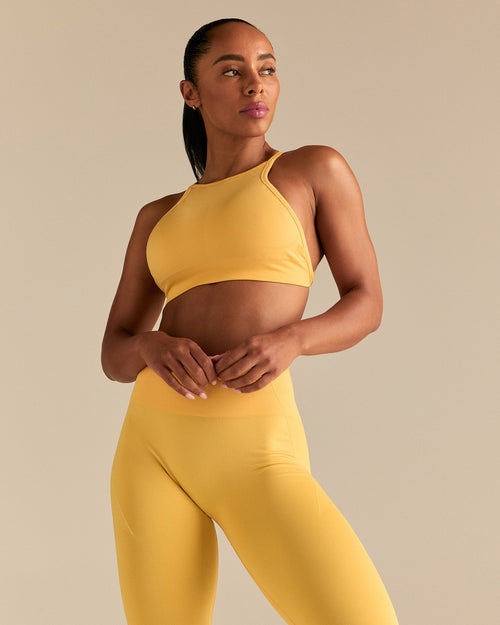 Define 2.0 High Neck Backless Bra | Mango