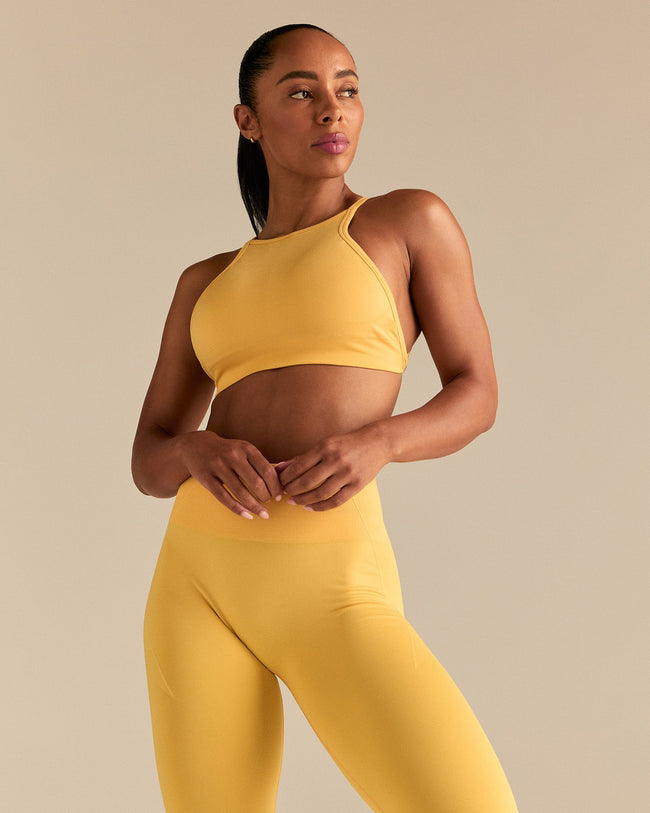 Define 2.0 High Neck Backless Bra | Mango