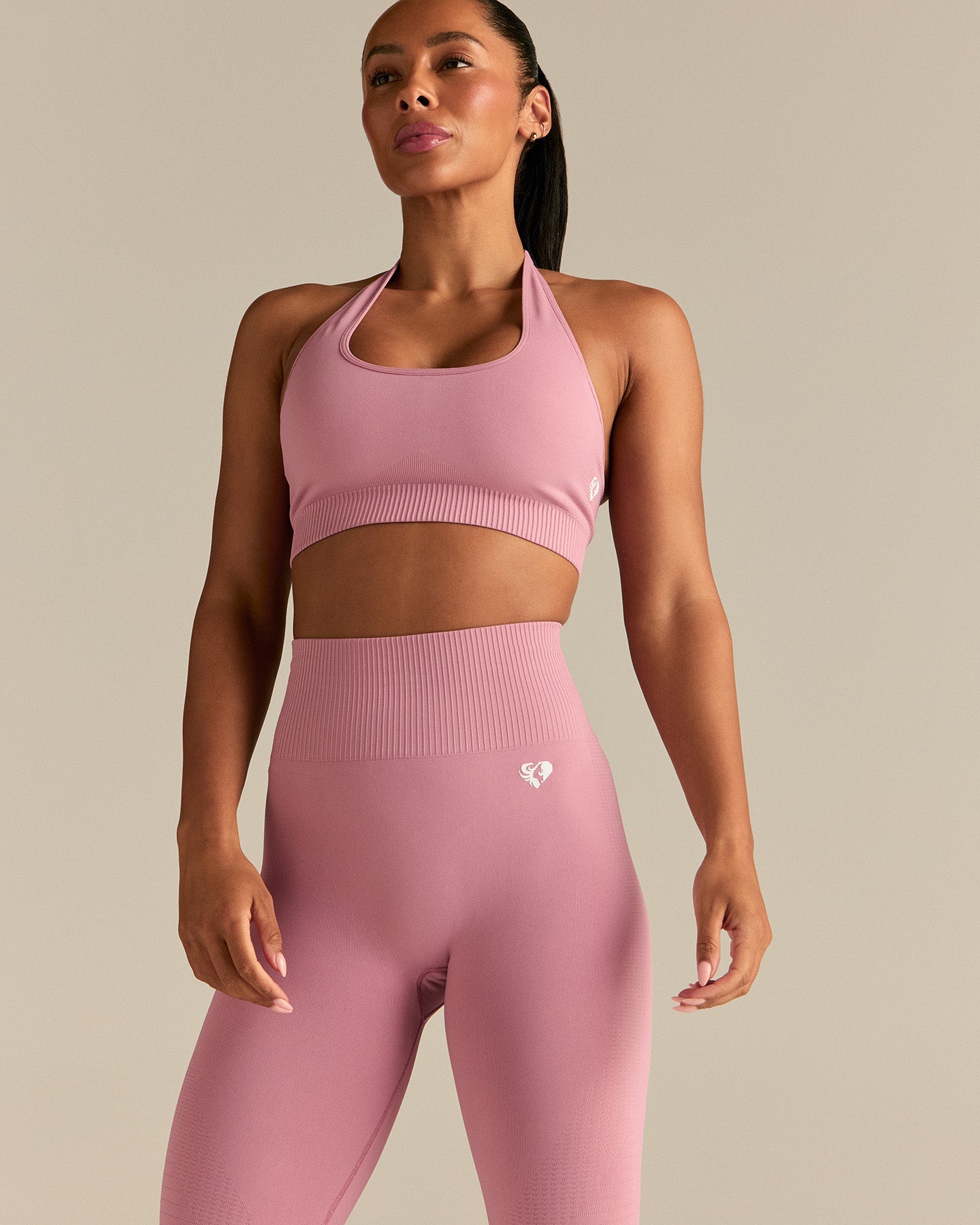 Power High Waist Leggings | Blush Pink