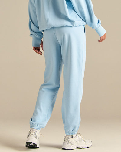 Comfort Cuffed Hem Joggers | Blue Haze