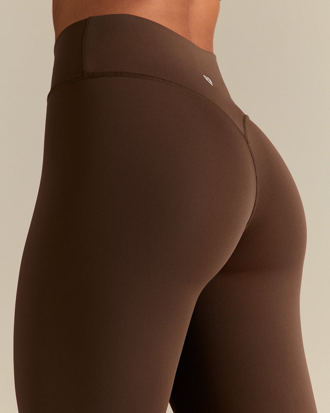 Essential High Waist Capri Leggings | Cocoa