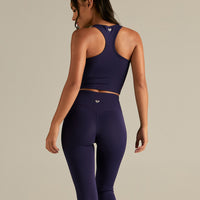 Essential Crop Tank Top | Mystic Purple