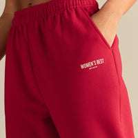 Comfort Joggers | Candy Apple