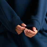 Comfort Oversized PWR Hoodie | True Navy