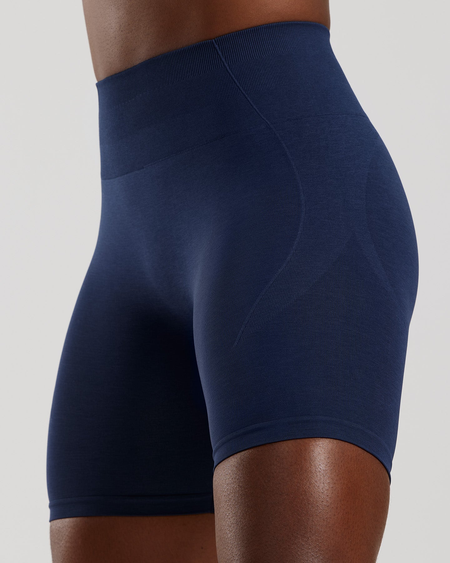 Define 2.0 High Waist Scrunch Shorts 6" | Sapphire Blue