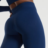Power High Waist 7/8 Leggings | Sapphire Blue