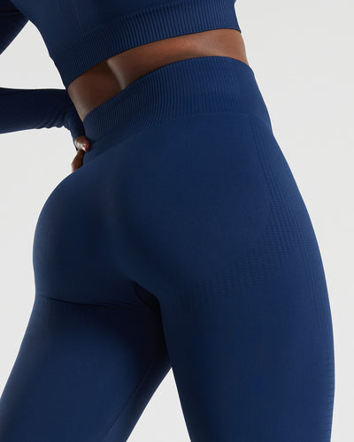 Power High Waist 7/8 Leggings | Sapphire Blue