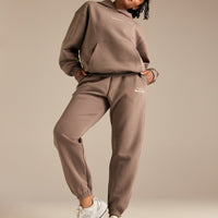 Comfort Sports Club Joggers | Taupe Grey