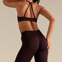Define 2.0 High Waist Scrunch Leggings | Cafe Noir