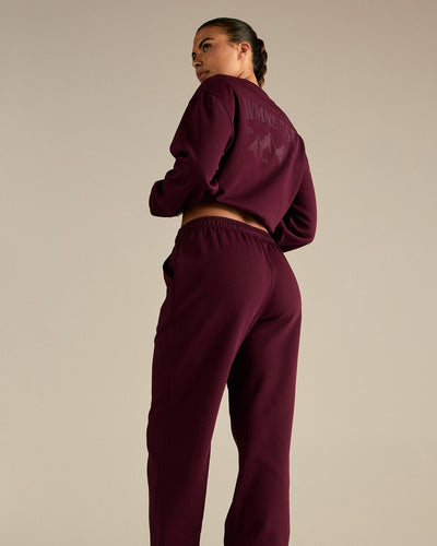 Comfort Joggers | Merlot
