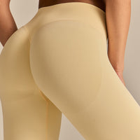 Emphasize Mid Waist Leggings | Buttercup