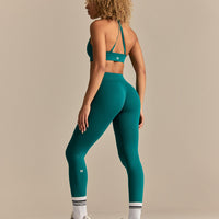 Define 2.0 Halter Neck Bra | Eden Green