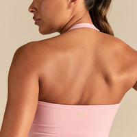 Essential Halter Tank | Sweet Pink