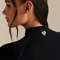 Power Long Sleeve Full Zip Jacket | Black