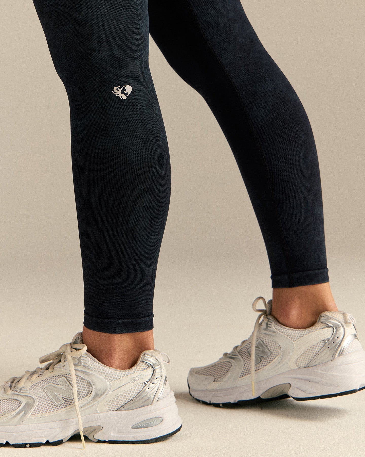 Power High Waist Leggings | Washed Black