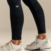 Power High Waist Leggings | Washed Black