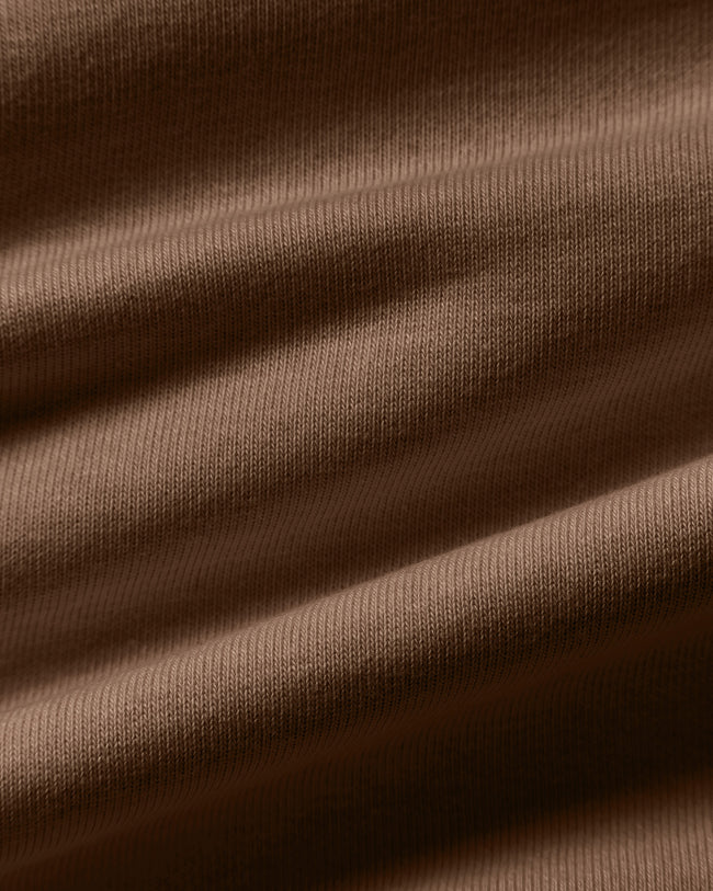 Comfort Oversized Hook Up Hoodie | Milk Chocolate