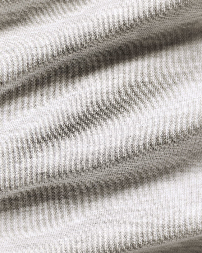 Comfort Oversized PWR Hoodie | Light Grey Marl