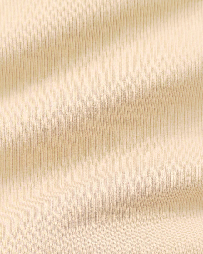 Comfort Ribbed Cropped Tank | Coconut White