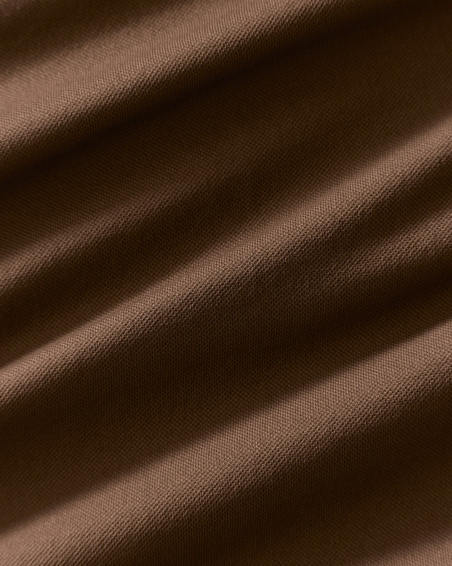 Emphasize Mid Waist 5" Shorts | Milk Chocolate