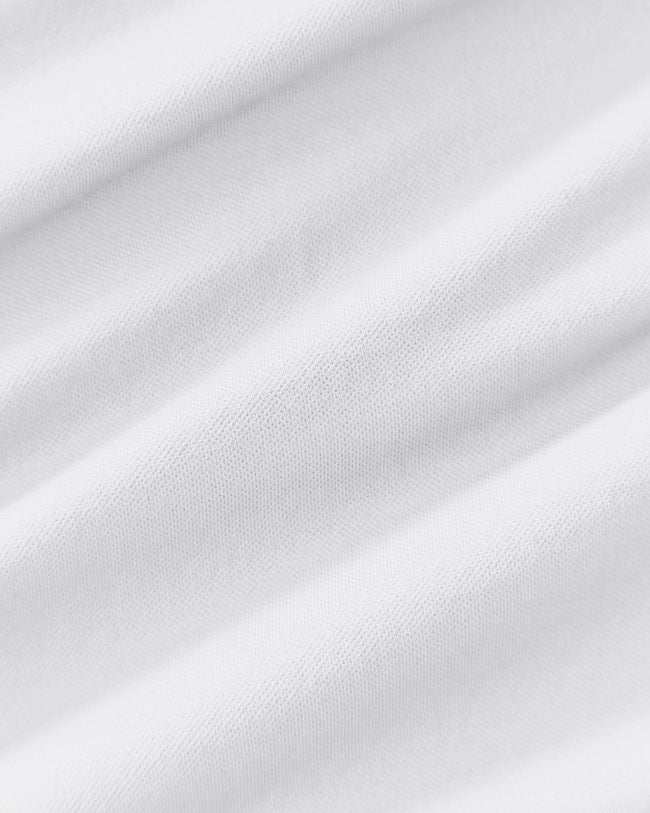 Emphasize V-Neck Bra | White