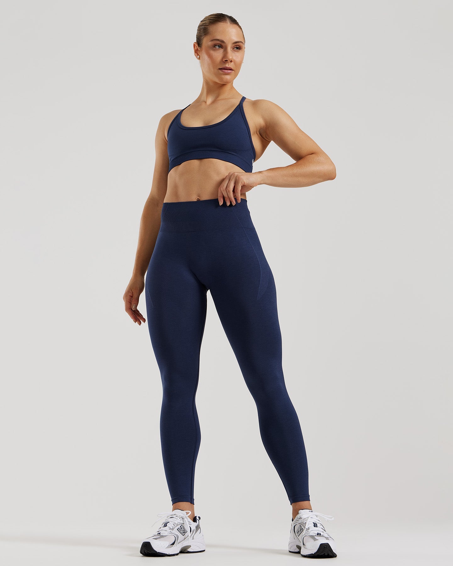 Define 2.0 High Waist Scrunch Leggings | Sapphire Blue