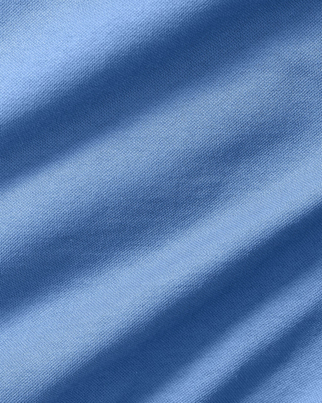 Power Enhanced High Waist Shorts | Chambray Blue