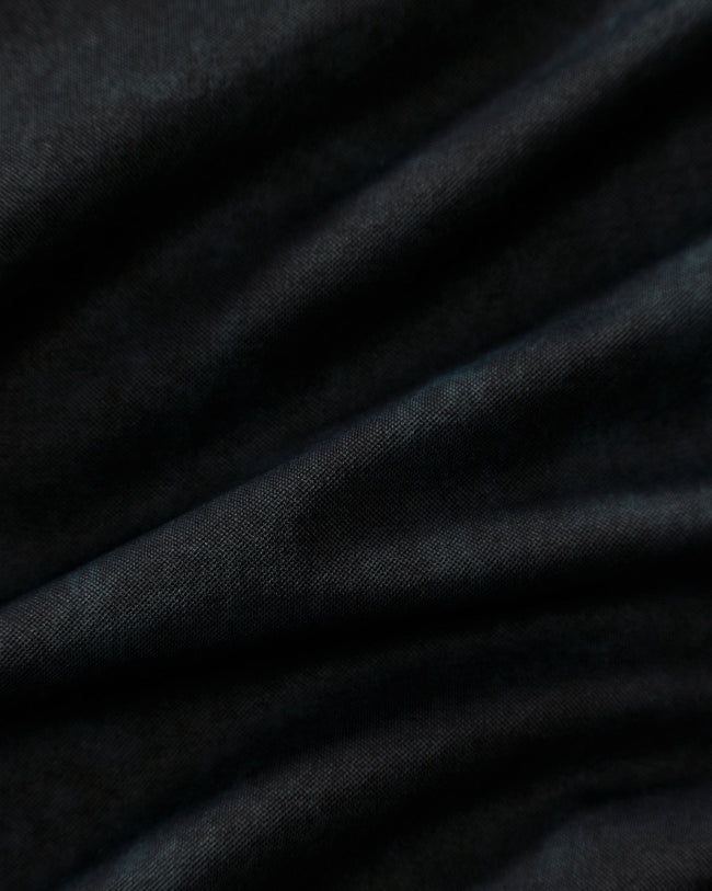 Power Mock Neck Long Sleeve Top | Washed Black