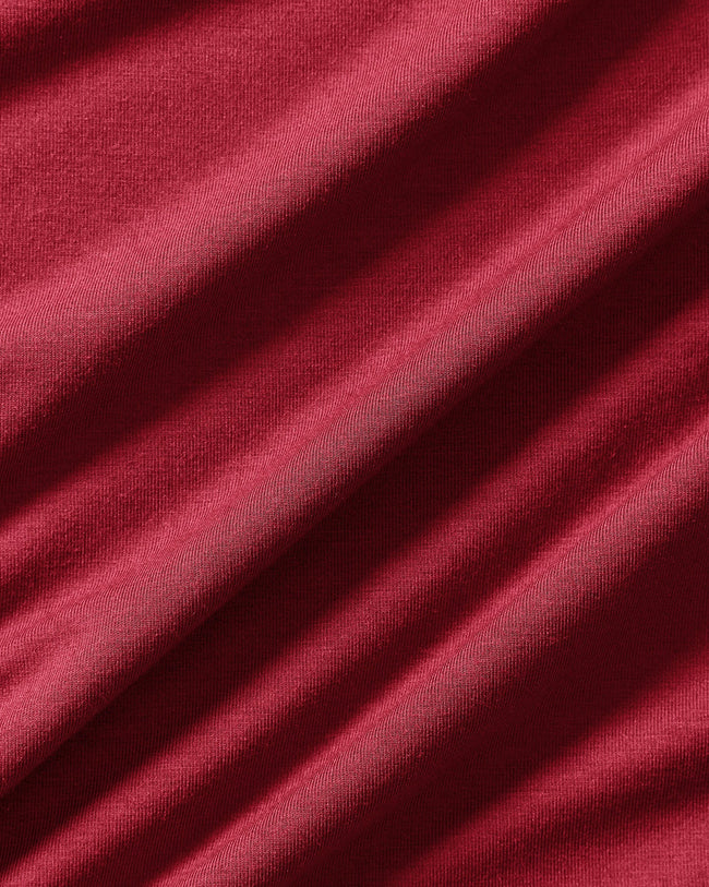 Smooth Contour Long Sleeve Reversible T-Shirt | Candy Apple