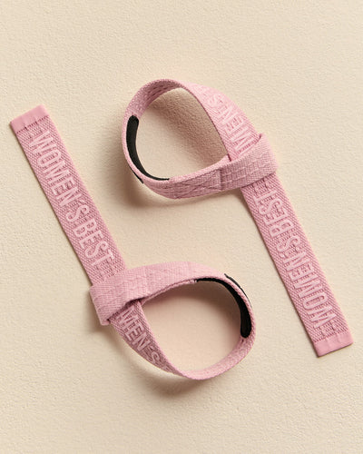 Silicone Lifting Straps | Sweet Pink