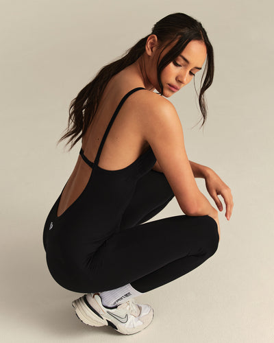 Define 2.0 Scrunch Unitard | Black