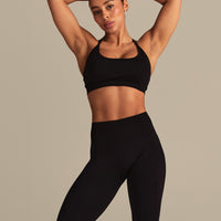 Define 2.0 High Waist Scrunch Leggings | Black