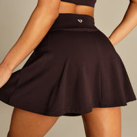 Essential Wrap Waist Skort | Cafe Noir