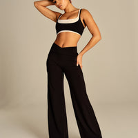 Essential Double Layer Bra | Black