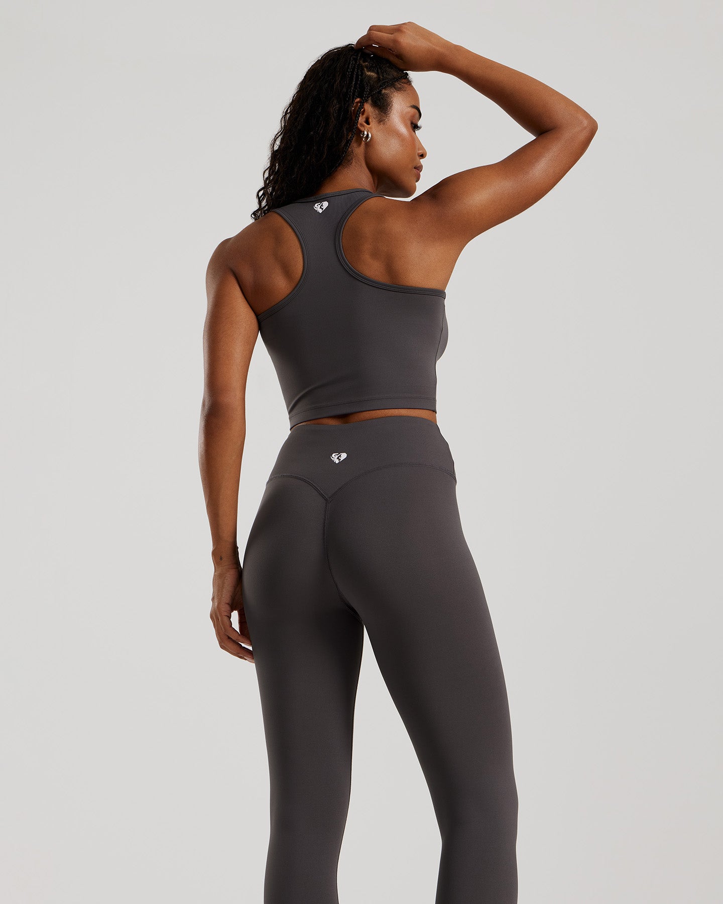Essential High Waist Leggings | Graphite