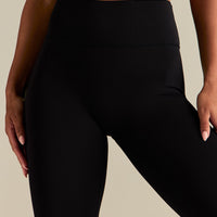 Essential High Waist Capri Leggings | Black