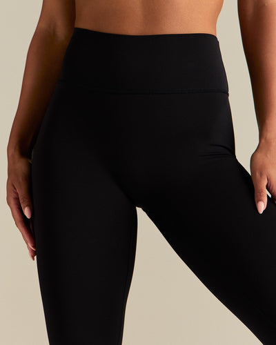 Essential High Waist Capri Leggings | Black