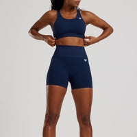 Power Adjustable Sports Bra | Sapphire Blue