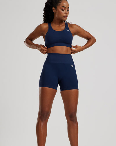 Power Adjustable Sports Bra | Sapphire Blue