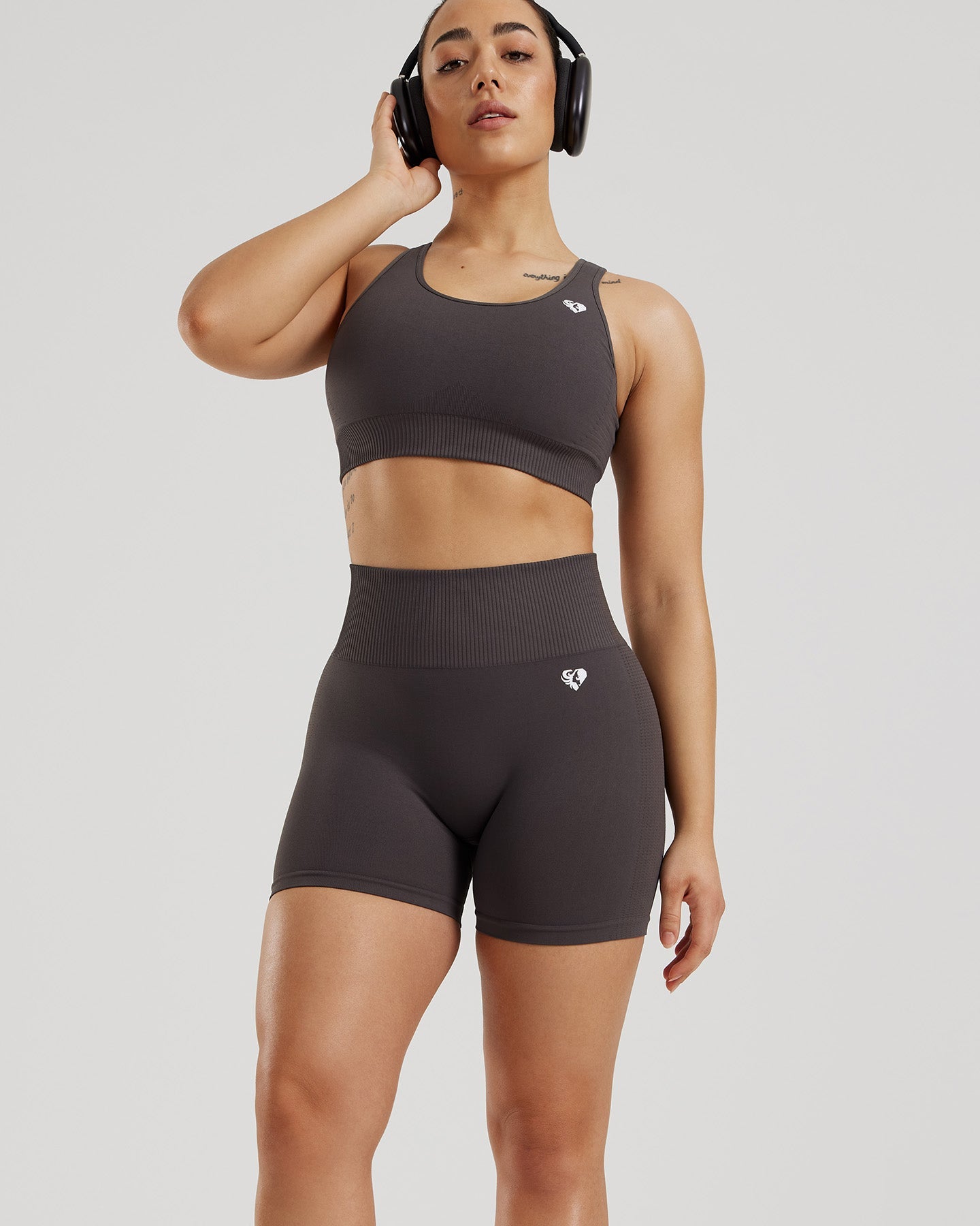 Power Adjustable Sports Bra | Graphite
