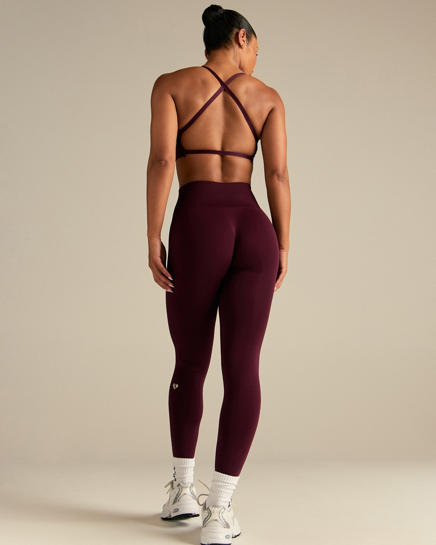 Define 2.0 High Waist Scrunch Leggings | Merlot