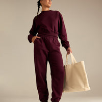 Comfort Joggers | Merlot