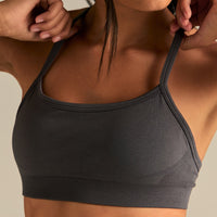 Define 2.0 Racer Back Bra | Graphite