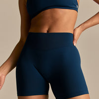 Emphasize Mid Waist 5" Shorts | True Navy