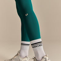 Emphasize Mid Waist Leggings | Eden Green