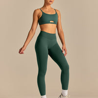 Emphasize Peek-A-Boo Bra | Evergreen