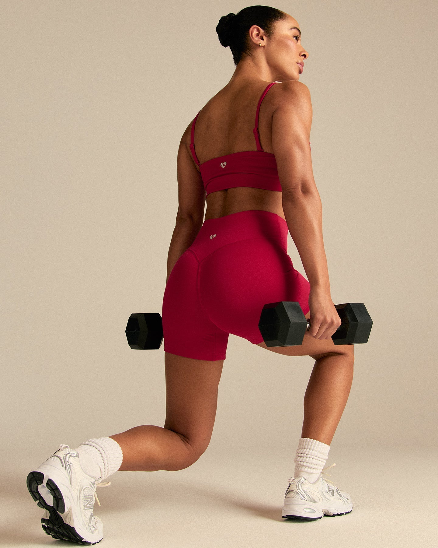 Essential High Waist Shorts | Strawberry Kiss